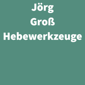 Jörg Groß Hebewerkzeuge