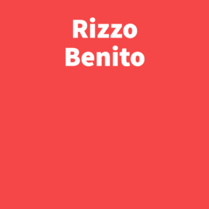 Rizzo Benito